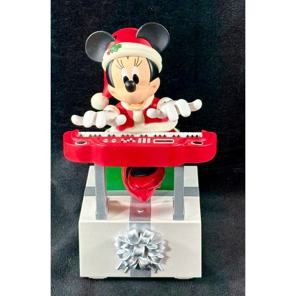 Hallmark Wireless Disney Band MINNIE MOUSE Keyboard‎ Christmas Songs Motion